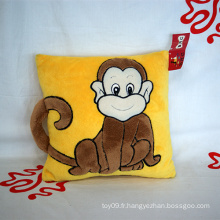 Plush Cute Nape Pillow Home Canapé Monkey Cushion